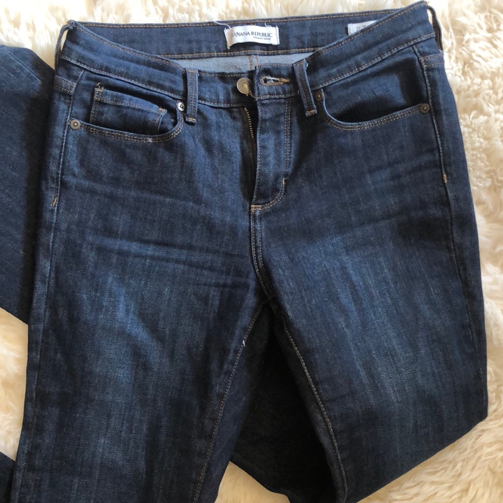 Banana Republic Premium Denim Flare jeans size 27p
